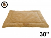 Ellie-Bo Beige Sherpa Fleece Cage Mat to fit Ellie-Bo 30 inch Dog Cage